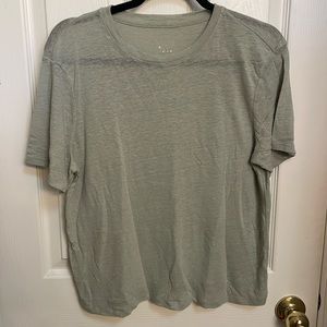 A new day size S seafoam green T Shirt